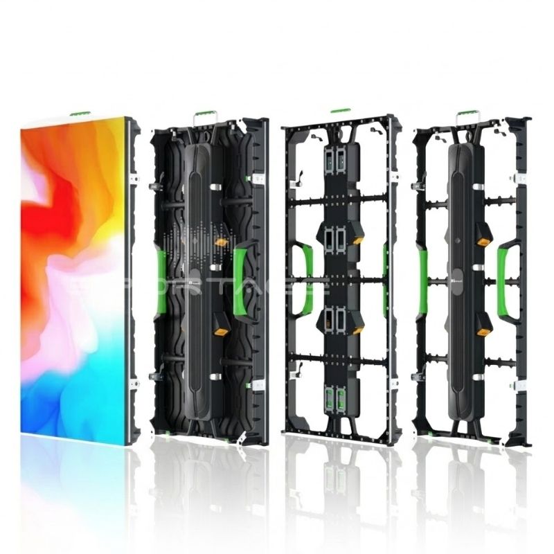 Pantalla Led p3.9 mm+ Racks de Transporte