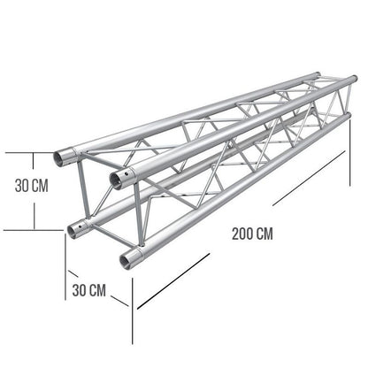 Estructura Truss Plateado 2 Metros