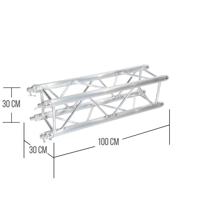Estructura Truss Plateado 1 Metro