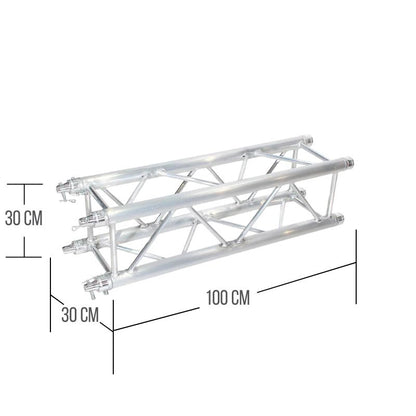 Estructura Truss Plateado 1 Metro