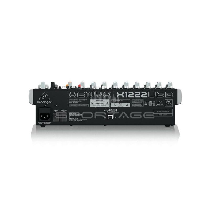 Consola Behringer X1222 de 6 Canales XLR