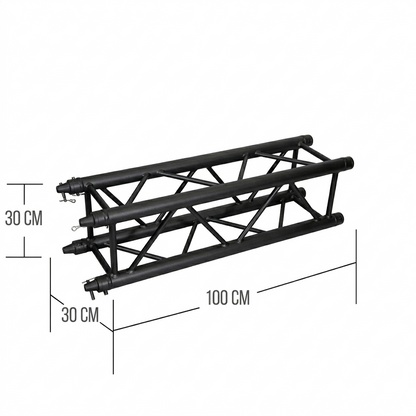 Estructura Truss Negro 1 Metro