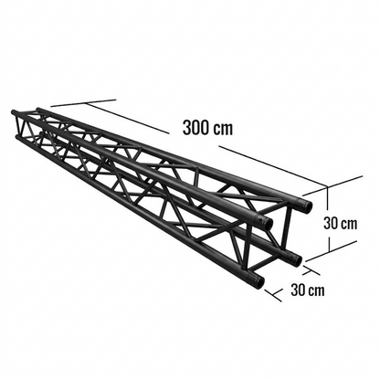 Estructura Truss Negro 3 Metros